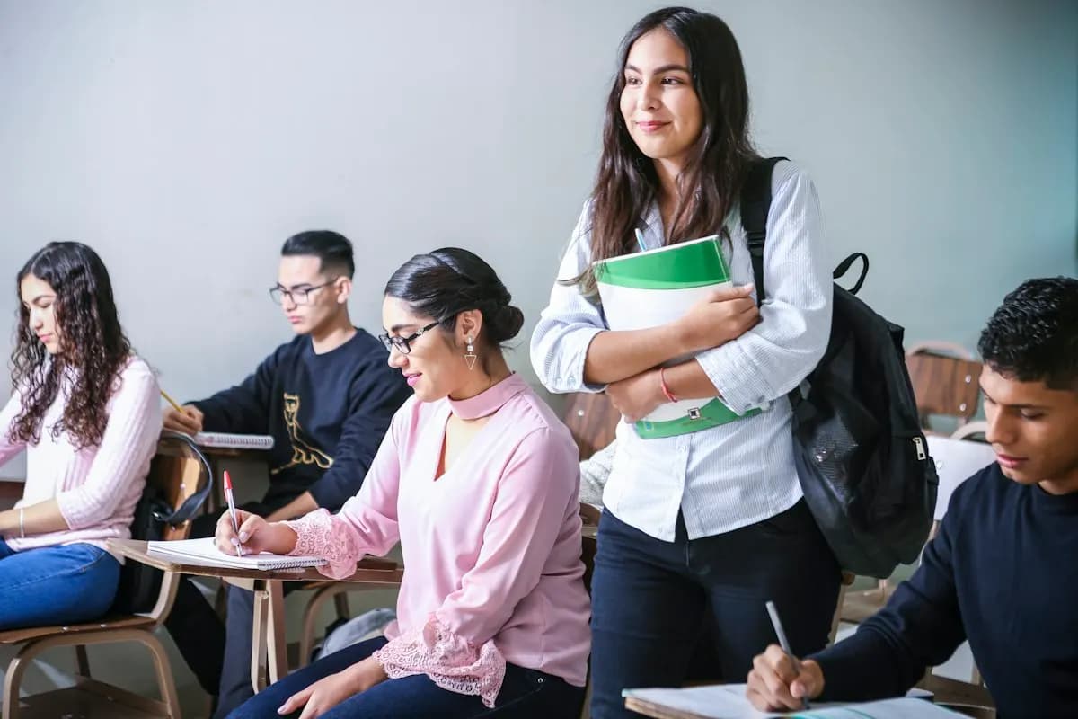 STEM mentorship and student learning concept